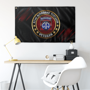 82nd Airborne Division Veterans Flag Elite Flags Wall Flag - 36"x60"