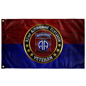 82nd Airborne Veterans RB Outdoor Flag Elite Flags Double-sided 36" X 60"