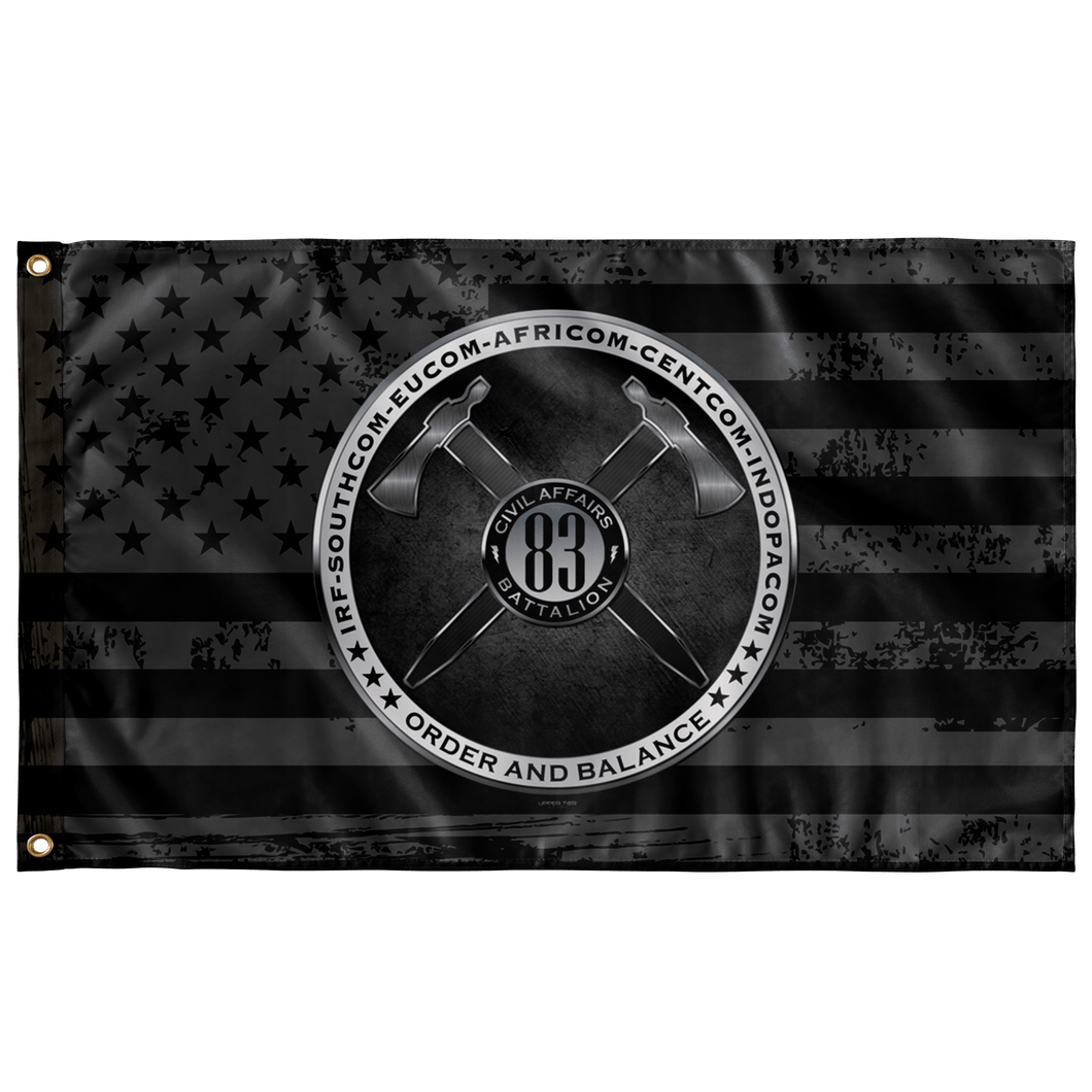 83rd Civil Affairs Flag Elite Flags Wall Flag - 36