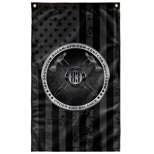 83rd Civil Affairs Vertical Flag Elite Flags Wall Flag - 36