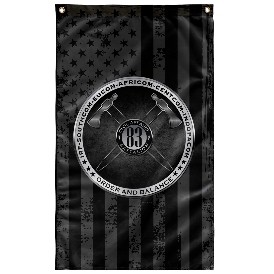 83rd Civil Affairs Vertical Flag Elite Flags Wall Flag - 36