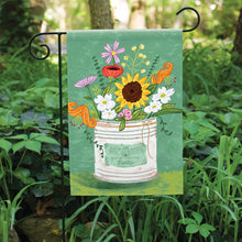 Load image into Gallery viewer, North Carolina Flowers Garden Flag
