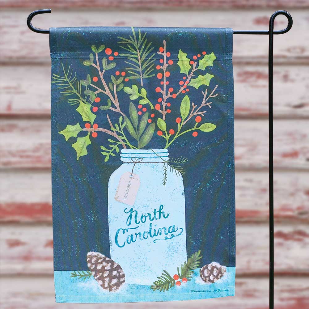 Winter Bouquet Garden Flag 