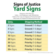 Load image into Gallery viewer, John Lewis Quotes Get In Trouble Good Trouble Necessary Trouble Yard Sign
