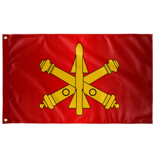 Load image into Gallery viewer, Air Defense Artillery Badge Flag Elite Flags Wall Flag - 36&quot;x60&quot;
