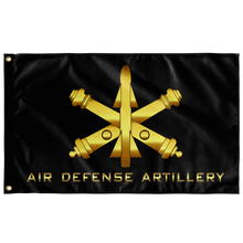 Load image into Gallery viewer, Air Defense Artillery Black Flag Elite Flags Wall Flag - 36&quot;x60&quot;
