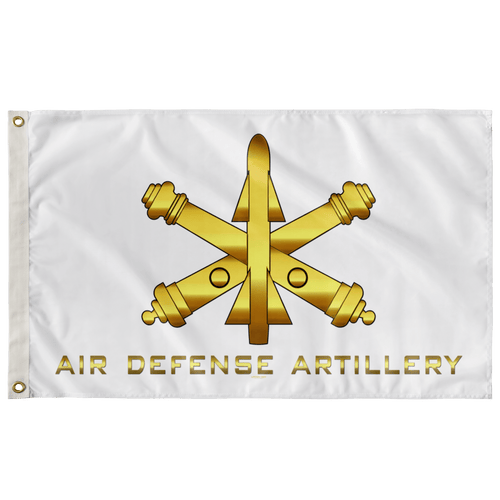 Air Defense Artillery White Flag Elite Flags Wall Flag - 36