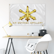 Load image into Gallery viewer, Air Defense Artillery White Flag Elite Flags Wall Flag - 36&quot;x60&quot;
