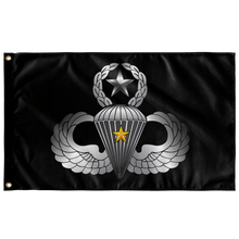 Load image into Gallery viewer, Airborne Wings (Master) w/ Combat Jump Outdoor Flag Elite Flags Double-sided 36&quot; X 60&quot;
