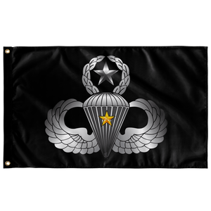 Airborne Wings (Master) w/ Combat Jump Outdoor Flag Elite Flags Double-sided 36" X 60"