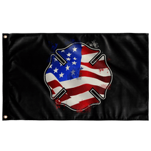 Load image into Gallery viewer, American Firefighter Flag Elite Flags Wall Flag - 36&quot;x60&quot;
