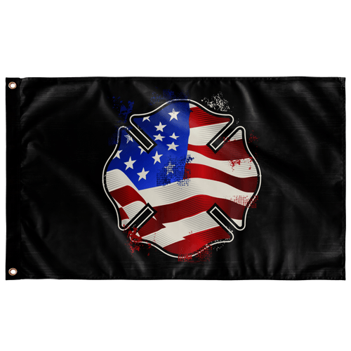 American Firefighter Flag Elite Flags Wall Flag - 36