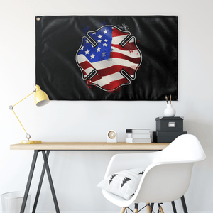 American Firefighter Flag Elite Flags Wall Flag - 36"x60"