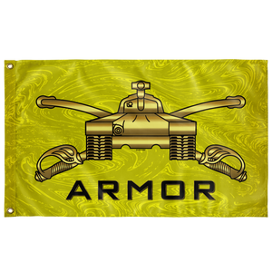 Armor Branch Flag Elite Flags Wall Flag - 36"x60"