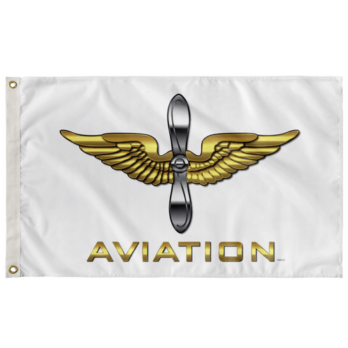 Army Aviation White Flag Elite Flags Wall Flag - 36