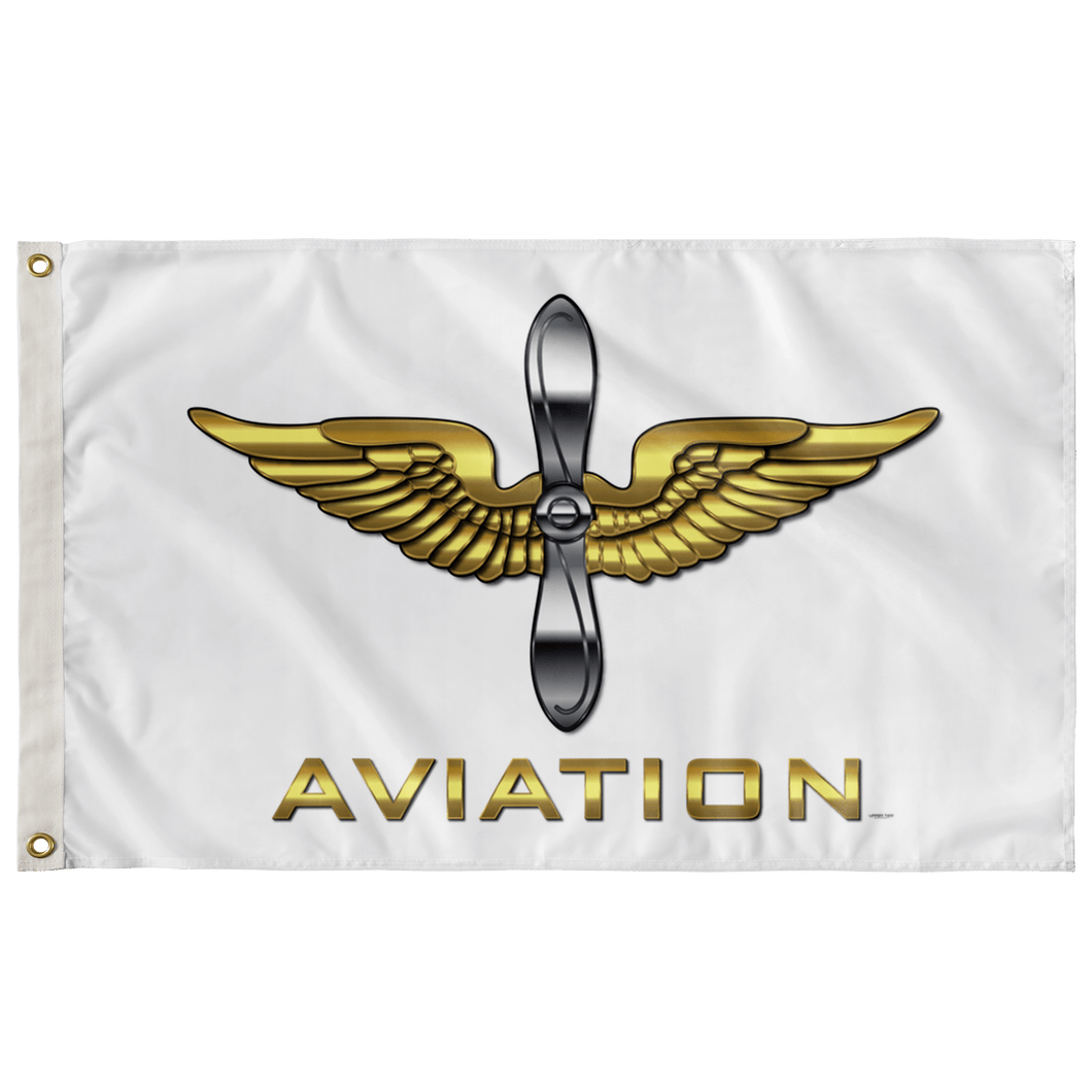 Army Aviation White Flag Elite Flags Wall Flag - 36