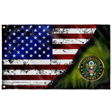 Load image into Gallery viewer, Army Seal Stars &amp; Stripes Flag Elite Flags Wall Flag - 36&quot;x60&quot;
