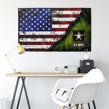 Load image into Gallery viewer, Army Stars &amp; Stripes Flag (AZ 12) Elite Flags Wall Flag - 36&quot;x60&quot;
