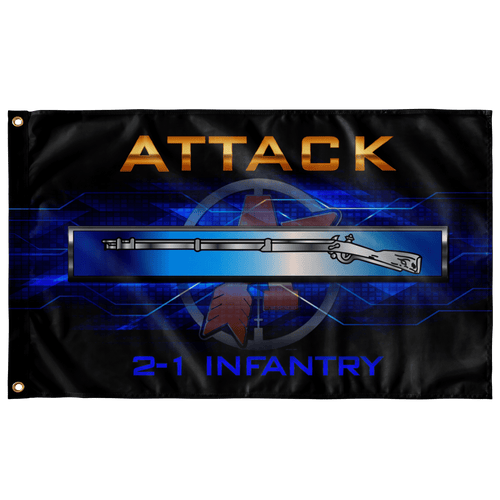 Attack 2-1 EIB Flag Elite Flags Wall Flag - 36