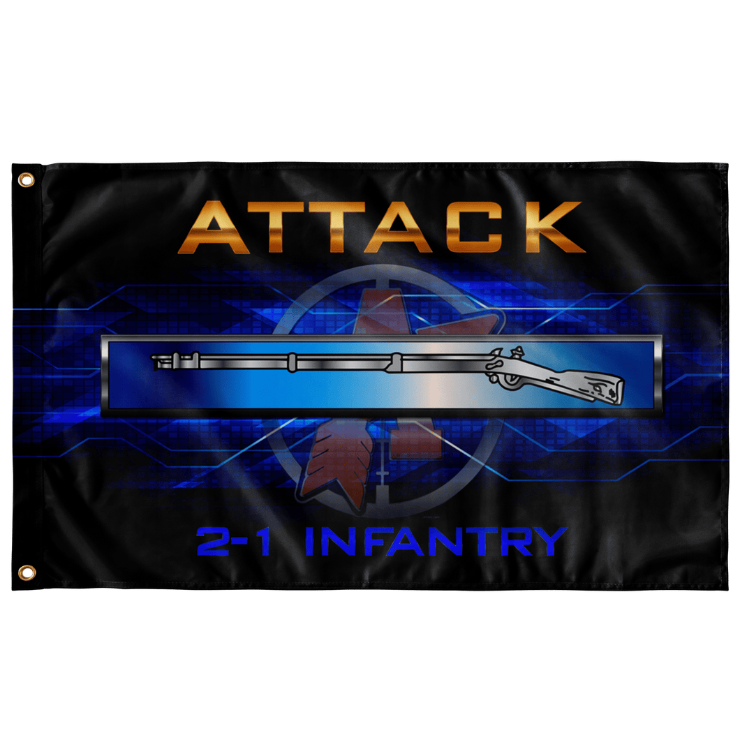 Attack 2-1 EIB Flag Elite Flags Wall Flag - 36