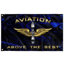 Load image into Gallery viewer, Aviation Above the Best Flag Elite Flags Wall Flag - 36&quot;x60&quot;
