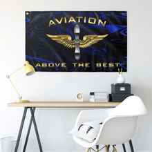 Load image into Gallery viewer, Aviation Above the Best Flag Elite Flags Wall Flag - 36&quot;x60&quot;
