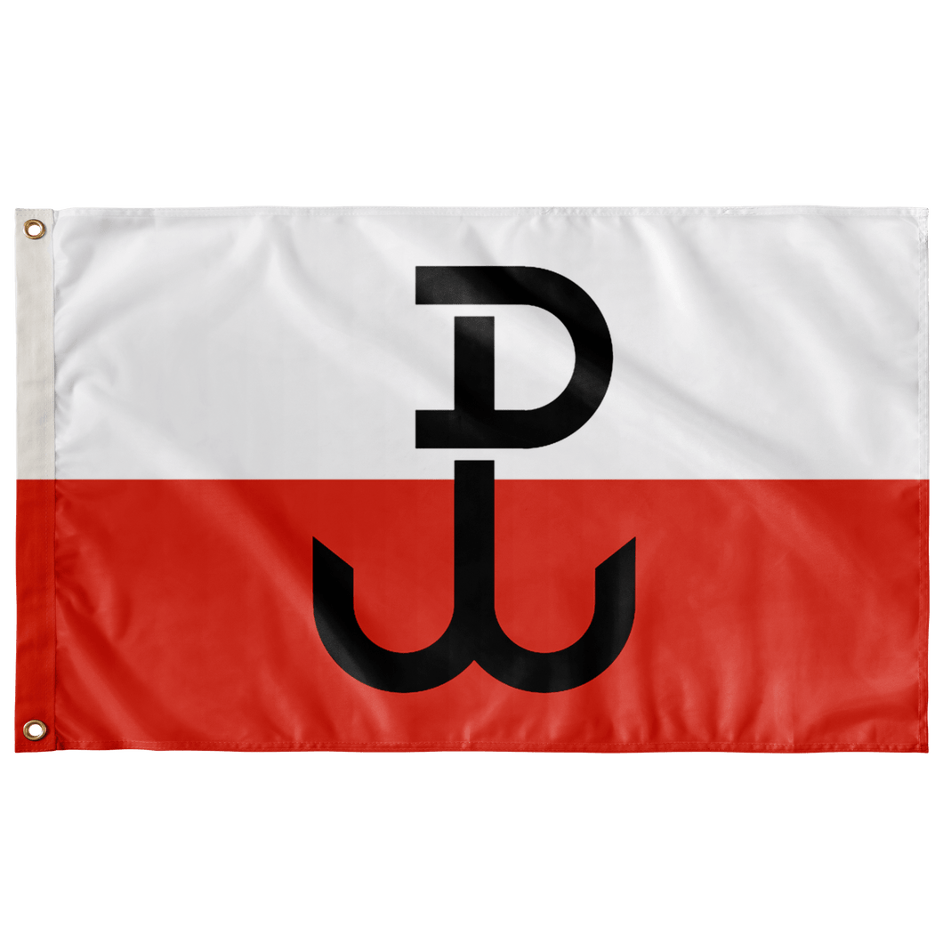 Polish Resistance Movement Flag - Wall Flag - 36