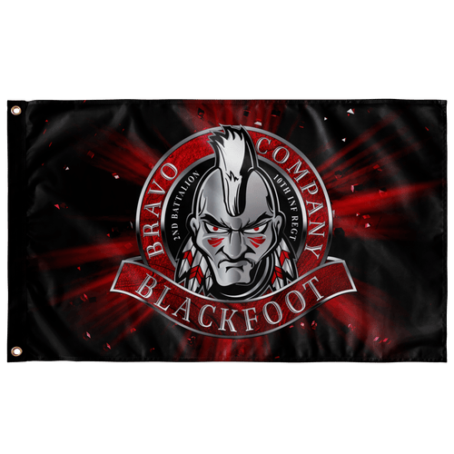 Blackfoot 10th INF REGT Flag Elite Flags Wall Flag - 36