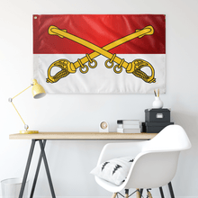 Load image into Gallery viewer, Cavalry Branch Flag Elite Flags Wall Flag - 36&quot;x60&quot;
