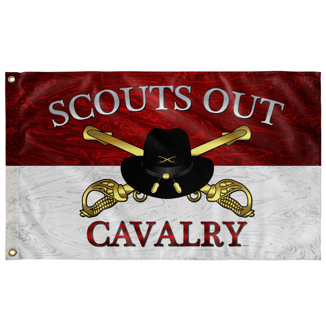 Cavalry Officer Stetson Scouts Out Flag Elite Flags Wall Flag - 36