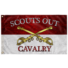 Load image into Gallery viewer, Cavalry Scouts Out Flag Elite Flags Wall Flag - 36&quot;x60&quot;
