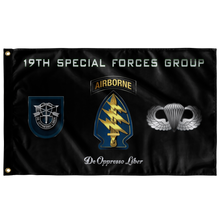 Load image into Gallery viewer, Custom 19th SFG Airborne Flag Elite Flags Wall Flag - 36&quot;x60&quot;
