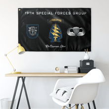 Load image into Gallery viewer, Custom 19th SFG Airborne Flag Elite Flags Wall Flag - 36&quot;x60&quot;
