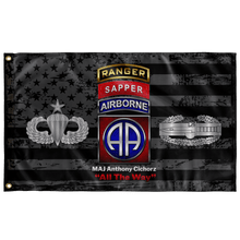 Load image into Gallery viewer, Custom 82nd ABN DIV Subdued Flag Elite Flags Wall Flag - 36&quot;x60&quot;
