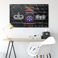 Load image into Gallery viewer, Custom 82nd ABN DIV Subdued Flag Elite Flags Wall Flag - 36&quot;x60&quot;
