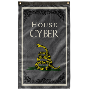 Custom House Cyber Flag Elite Flags Wall Flag - 36"x60"