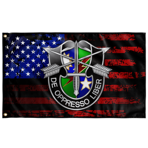 Custom Ranger Special Forces US Flag Elite Flags Wall Flag - 36"x60"