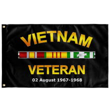 Load image into Gallery viewer, Custom Vietnam Veteran Flag Elite Flags Wall Flag - 36&quot;x60&quot;
