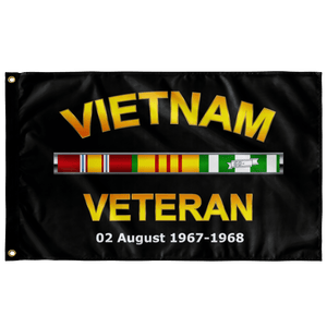 Custom Vietnam Veteran Flag Elite Flags Wall Flag - 36"x60"