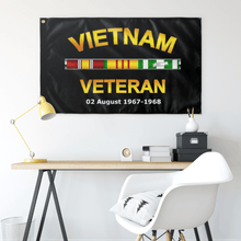 Load image into Gallery viewer, Custom Vietnam Veteran Flag Elite Flags Wall Flag - 36&quot;x60&quot;
