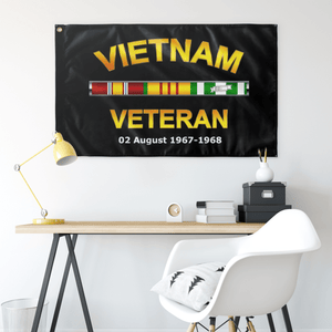 Custom Vietnam Veteran Flag Elite Flags Wall Flag - 36"x60"