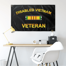 Load image into Gallery viewer, Disabled Vietnam Badge Flag Elite Flags Wall Flag - 36&quot;x60&quot;
