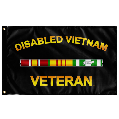 Disabled Vietnam Flag Elite Flags Wall Flag - 36