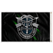 Load image into Gallery viewer, Double Sided 19th SFG Numeral Flag Elite Flags
