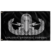 Load image into Gallery viewer, EOD (Basic) Black Flag Elite Flags Wall Flag - 36&quot;x60&quot;
