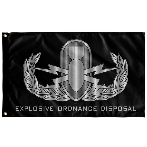 EOD (Basic) Black Flag Elite Flags Wall Flag - 36