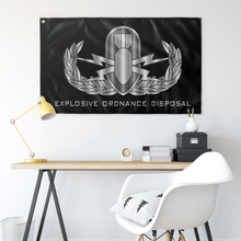 Load image into Gallery viewer, EOD (Basic) Black Flag Elite Flags Wall Flag - 36&quot;x60&quot;
