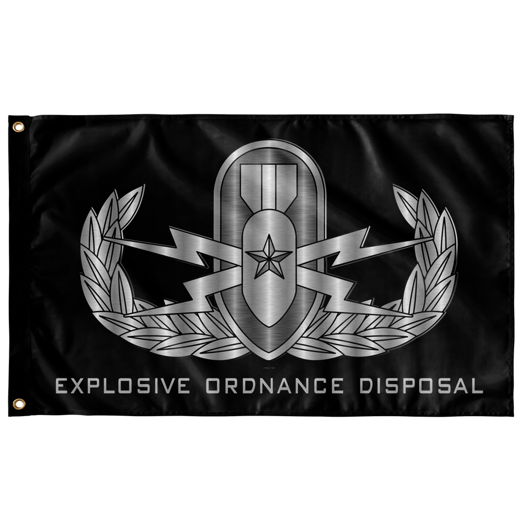 EOD (Senior) Black Flag Elite Flags Wall Flag - 36