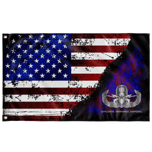 Load image into Gallery viewer, EOD (Senior) Stars &amp; Stripes Flag Elite Flags Wall Flag - 36&quot;x60&quot;
