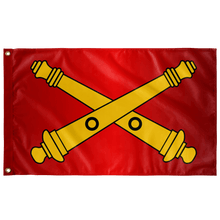 Load image into Gallery viewer, Field Artillery Branch Flag Elite Flags Wall Flag - 36&quot;x60&quot;
